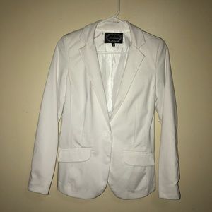 White Blazer (size small and never worn)